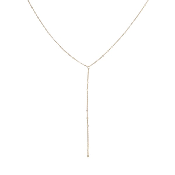 Morse Code Chain Lariat