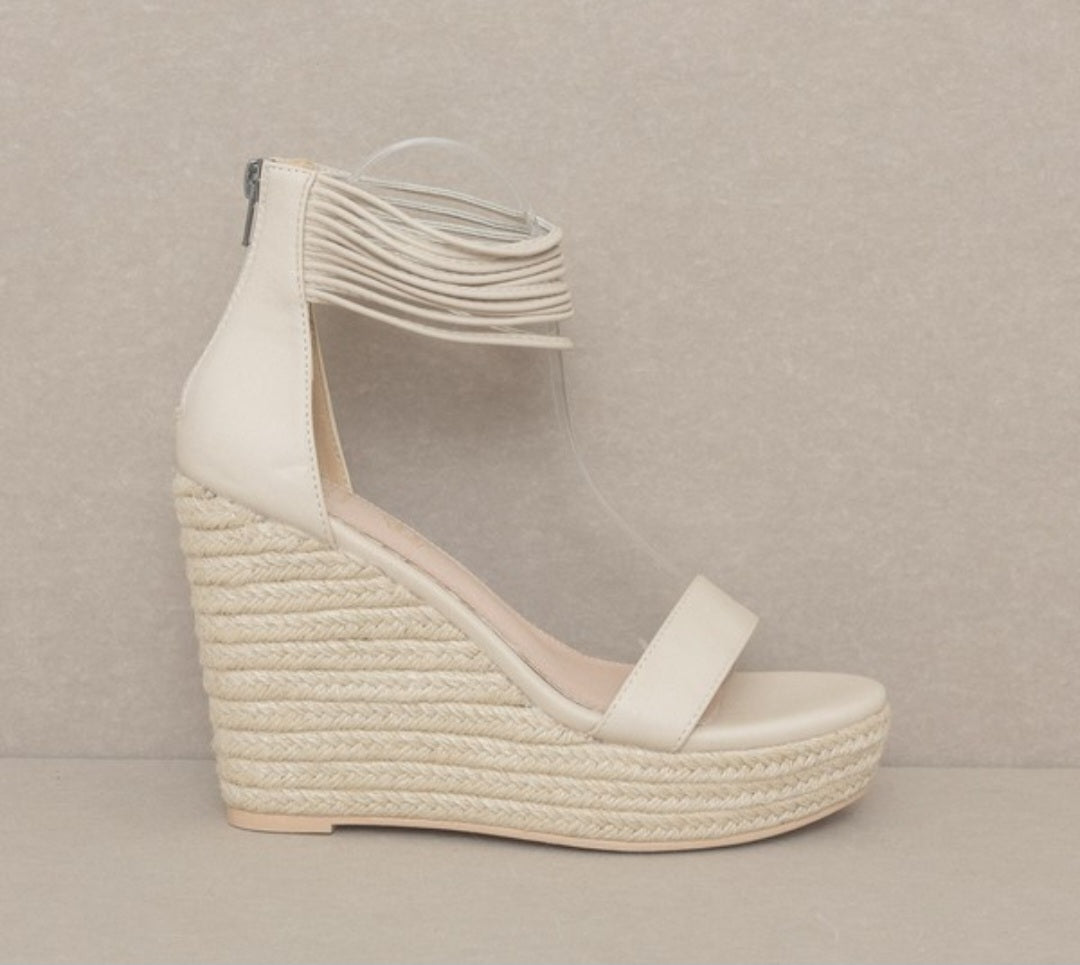 Oasis Society Rosalie - Layered Ankle Wedge