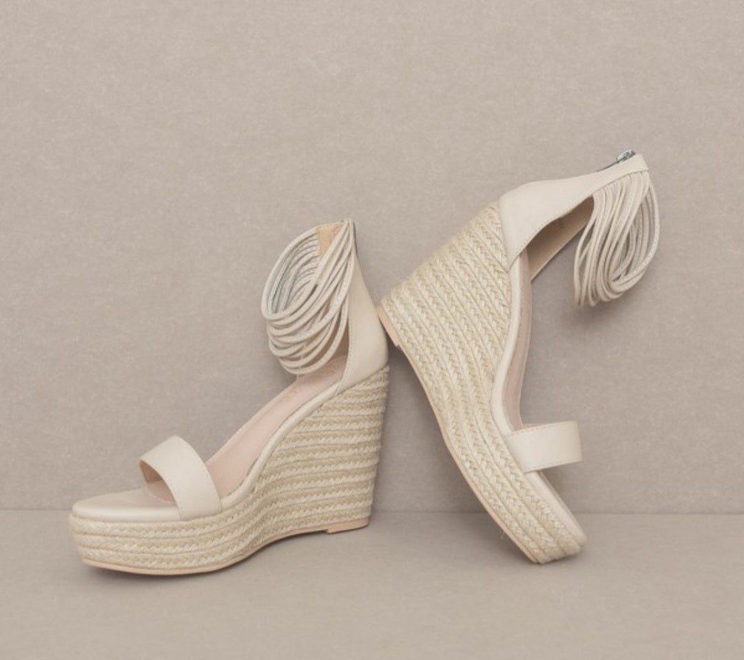 Oasis Society Rosalie - Layered Ankle Wedge
