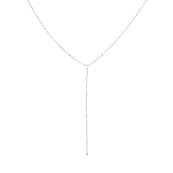 Morse Code Chain Lariat