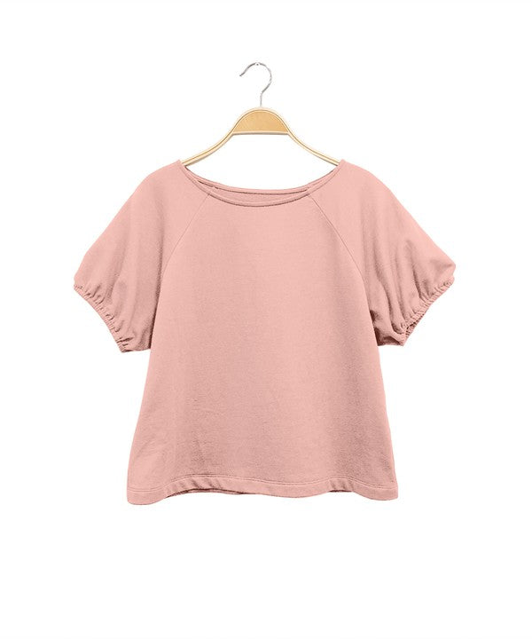 HEMP BALLOON SLV TOP