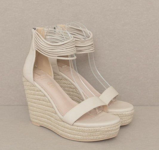 Oasis Society Rosalie - Layered Ankle Wedge
