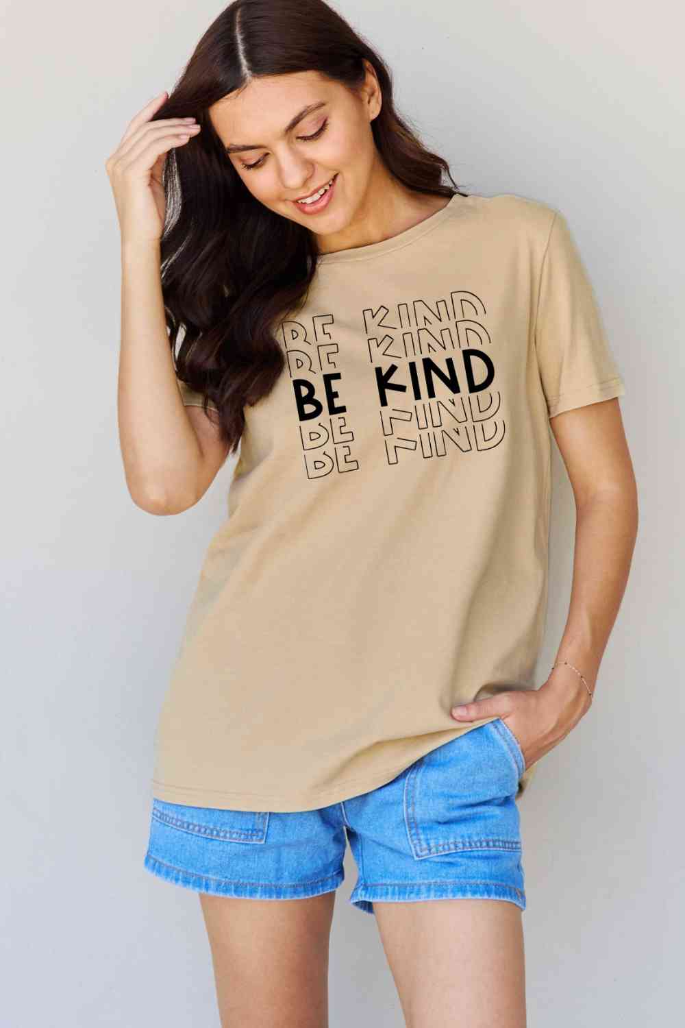 Simply Love Full Size BE KIND Graphic T-Shirt